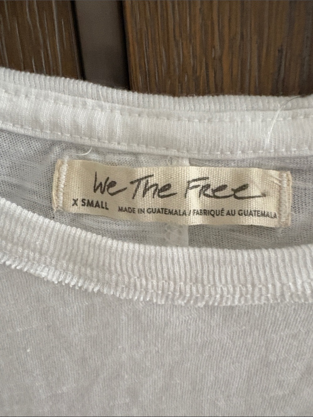 We The Free White Relaxed Boxy Short Sleeve Tee - Picture 3 of 4